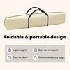 vidaXL Folding Party Tent with Sidewalls Cream 9.8'x19.7'