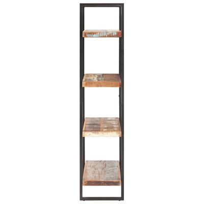 vidaXL 4-Tier Bookcase 47.2"x15.7"x70.9" Solid Reclaimed Wood
