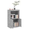vidaXL Side Cabinet Concrete Grey Engineered Wood Medium Side Cabinet