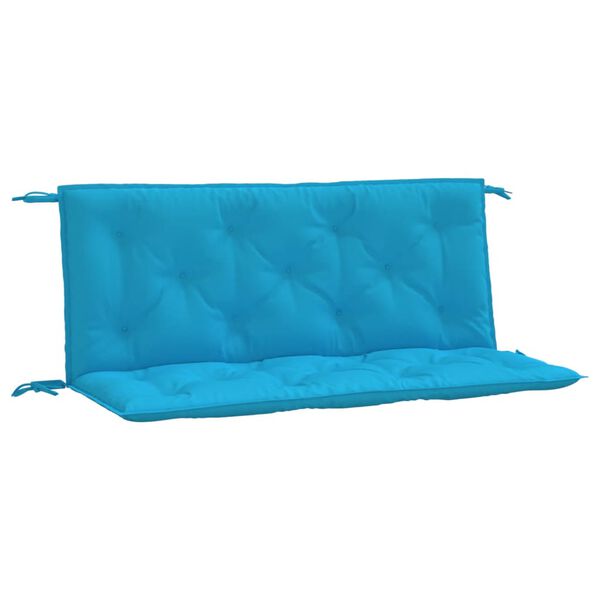 vidaXL Garden Bench Cushion Set of 2 Light Blue