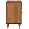 vidaXL Bathroom Cabinet Honey Brown Solid mango wood Bathroom Cabinet