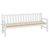 vidaXL Garden Bench Cushion Beige Oxford fabric (100% polyester)