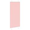 vidaXL Pleated Blind Pink 100% Polyester 37 x 79 in Adjustable Armrests