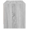 vidaXL TV Cabinet Grey sonoma Engineered wood Medium TV Cabinet