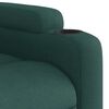vidaXL Electric Stand Up Massage Recliner Chair Dark Green