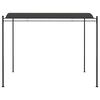 vidaXL Canopy Set of 2 Anthracite, Black Steel, Polyester Large