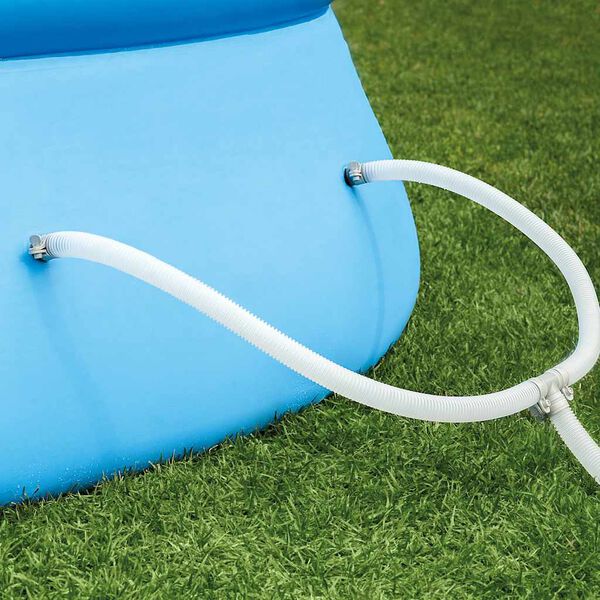 INTEX Pool Blue PVC Medium Durable Pool Round Portable