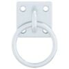 vidaXL Hitching Ring Silver Steel Tough Hitching Ring Circular