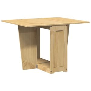 vidaXL Dining Table Honey wax brown Solid pine wood and engineered wood