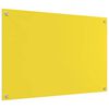 vidaXL Kitchen Backsplash Yellow 35.43 x 23.62 x 0.24 in
