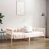 vidaXL Day Bed Natural wood Solid pine wood 31.5x79 in