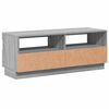 vidaXL TV Cabinet Grey Sonoma Engineered Wood Medium TV Cabinet