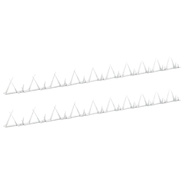 vidaXL Wall Spikes 2 pcs Steel 3.3'
