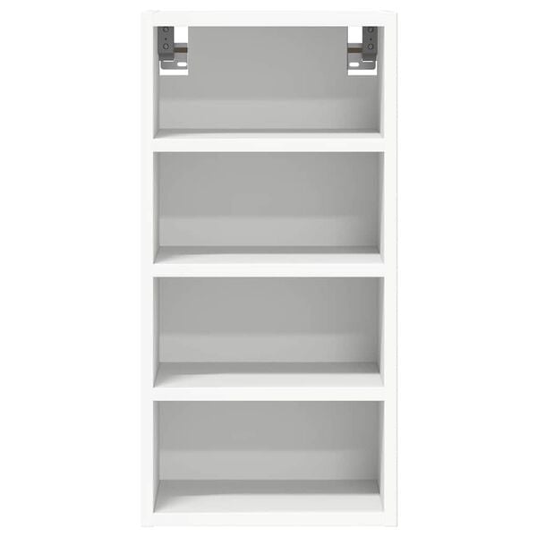 vidaXL Hanging Cabinet White Engineered wood Compact Wall mounting