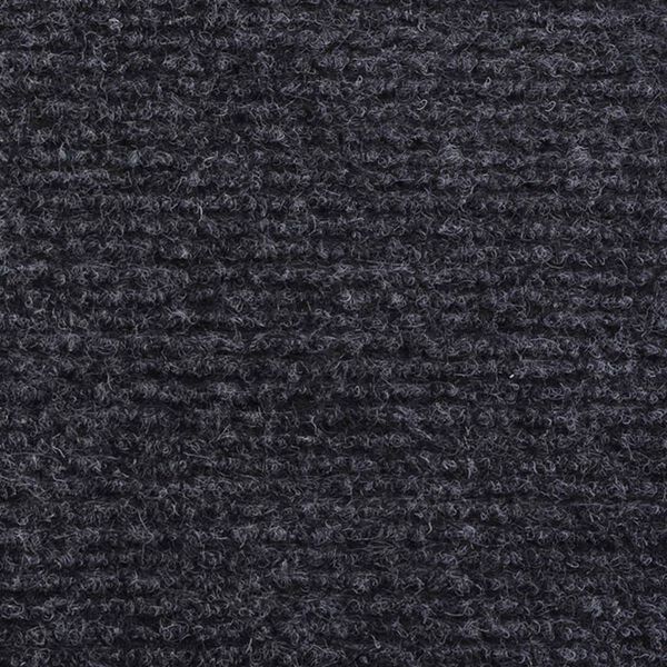 vidaXL Exhibition Carpet Anthracite Polyester 1.2x32.8 ft Rollable