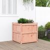 vidaXL Garden Planter Natural Wood Solid Douglas Fir wood Large