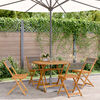 vidaXL Garden Dining Set Grey Solid acacia wood, polypropylene Standard