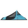 vidaXL Camping Tent 124.8x94.5x39.4" Blue