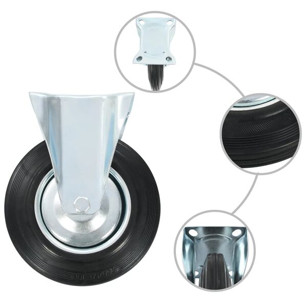 vidaXL 24 pcs Casters 7.87 " (6x143465)