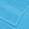 vidaXL Bath Towel Set of 10 Turquoise 100% Cotton 39.4 x 59.1 in