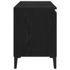 vidaXL TV Cabinet Black Oak 40.16 x 13.78 x 19.69 in Engineered Wood