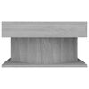 vidaXL Coffee Table Grey Sonoma Engineered wood 22.4 x 22.4 x 11.8 in