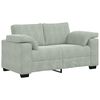 vidaXL Sofa Set Light Grey