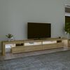 vidaXL TV Cabinet Sonoma Oak Engineered Wood Large TV Cabinet
