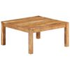 vidaXL Coffee Table Natural wood Solid acacia wood Medium Durable