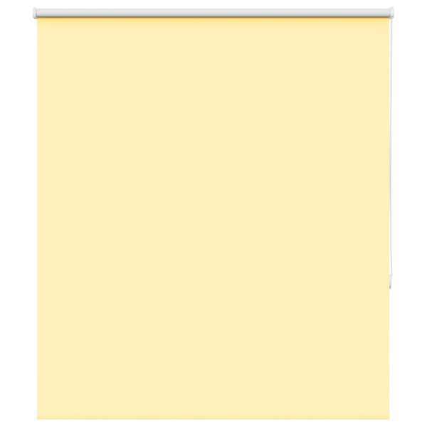 vidaXL Roller Blind Yellow 100% Polyester, Aluminum 51.2 x 68.9 in.