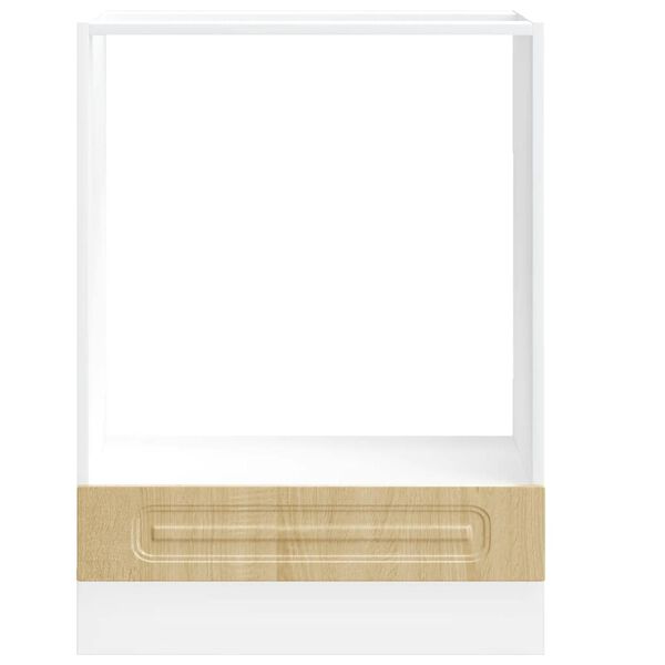 vidaXL Oven Cabinet Sonoma Oak Engineered Wood Compact Adjustable Feet