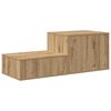 vidaXL Storage Cabinet 2 pcs Artisan Oak 40.55 x 16.14 x 15.75 in