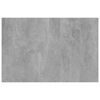 vidaXL Shelf Set of 8 Concrete grey Engineered wood 23.6 x 15.7 in