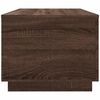 vidaXL Coffee Table Brown Oak Engineered Wood 35.4 x 19.7 x 15.7 in