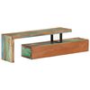 vidaXL TV Stand Multicolor Solid Reclaimed Wood Medium TV Stand