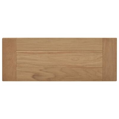 vidaXL Bench 31.5" Solid Wood Teak
