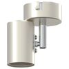 vidaXL Ceiling Spotlight Brushed Nickel 6.5 x 6 x 11.5 cm Steel