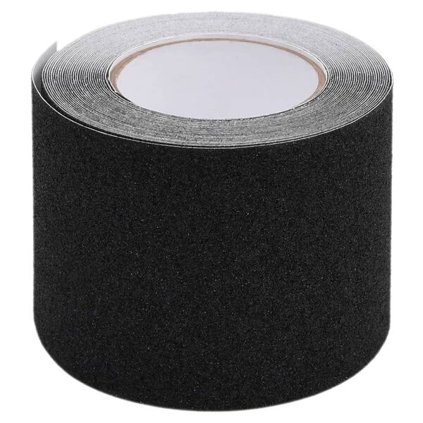 vidaXL Anti-Slip Tape Black 0.3x32.8' PVC