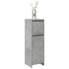 vidaXL Bathroom Cabinet Concrete Grey Engineered Wood Small