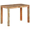vidaXL Dining Table Colorful Reclaimed wood 43.3 x 21.7 in Nice Design