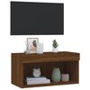 vidaXL TV Cabinet Brown oak Engineered wood Compact Modern TV Cabinet