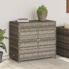 vidaXL Garden Storage Cabinet Grey