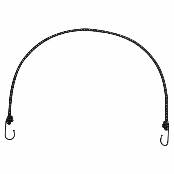 vidaXL Bungee Cords with Reflective Strips and Hooks 25 pcs 39.4 "