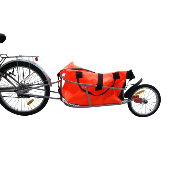 Bicycle Trailer One-wheel with Luggage Bag