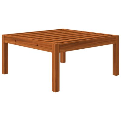 vidaXL Patio Footstool with Cushion Solid Acacia Wood