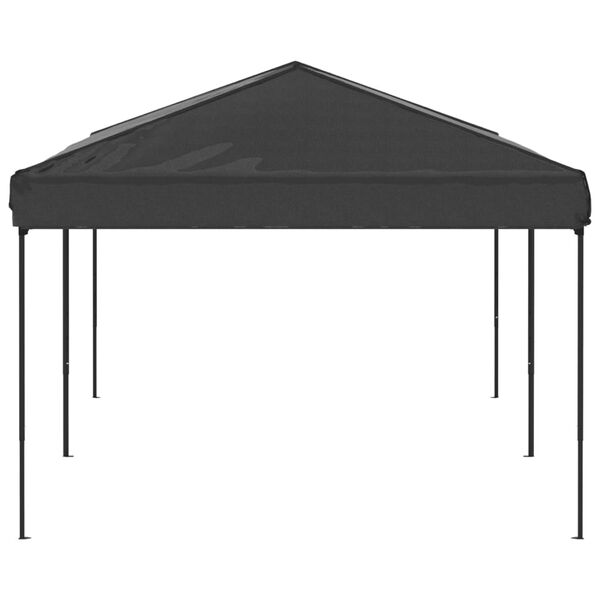 vidaXL Party Tent Anthracite 210D oxford fabric Large Foldable