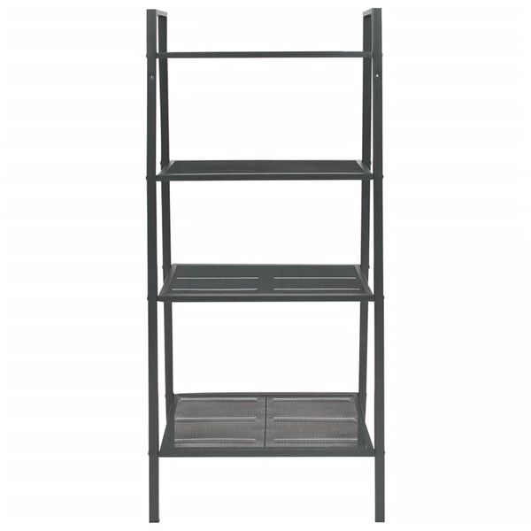 vidaXL Bookcase Anthracite Metal large Bookcase Rectangular