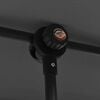 vidaXL Garden Parasol Anthracite Polyester Medium Height-Adjustable