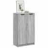 vidaXL Shoe Cabinet Grey Sonoma Engineered Wood Standard Shoe Cabinet