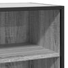 vidaXL Sideboard Grey Sonoma Engineered Wood Compact Sideboard